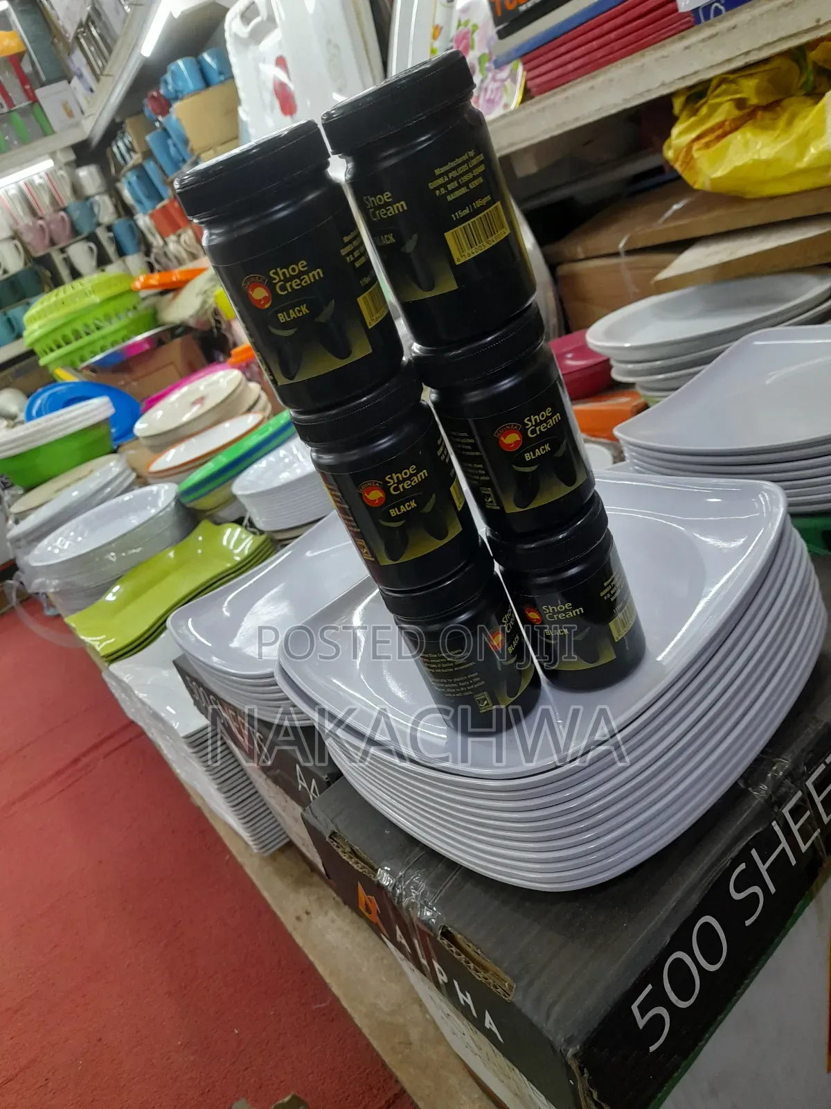 6 Piece Of Shoe Cream Black