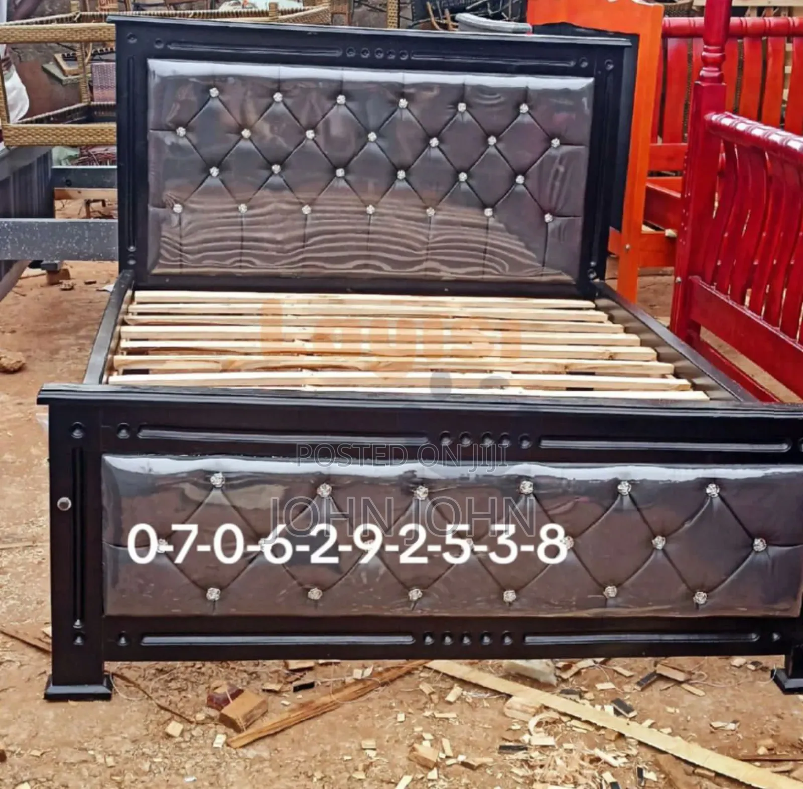 Leather Bed in All Sizes