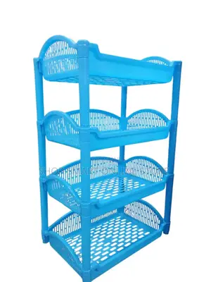 Plastic Kitchen Rack Trolley Organizer