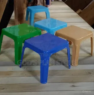 Medium Sized 4 Color Plastic Table Plastic Table