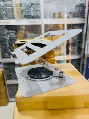 360 Rotating, Adjustable, Foldable Laptop Stand Made Of Aluminum Alloy