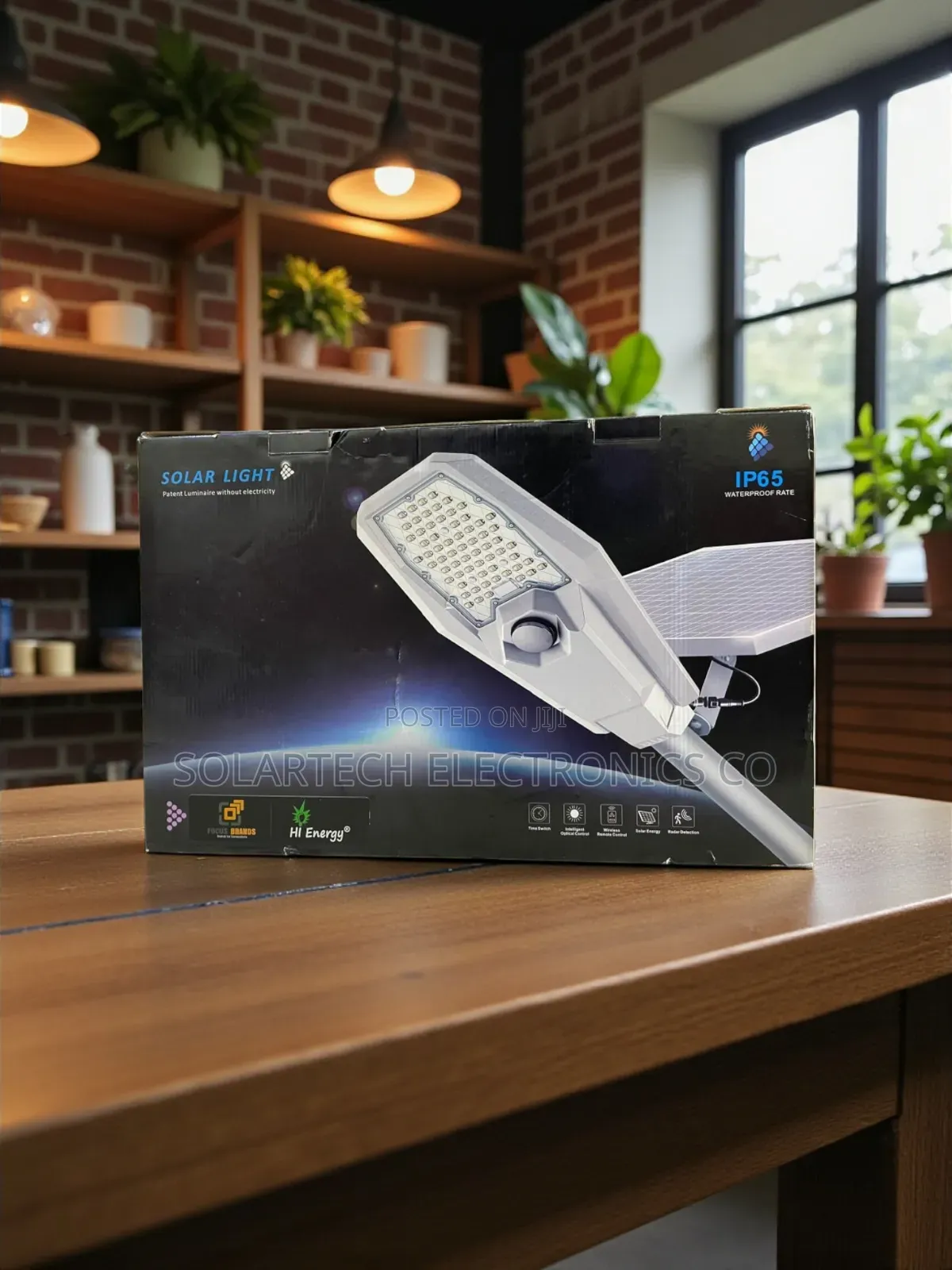 Hi Energy 200w Smart Automatic Solar Street Light Hemk
