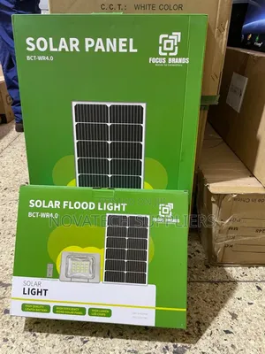 Blue Carbon Wr 300w All-in-One Solar Flood Light