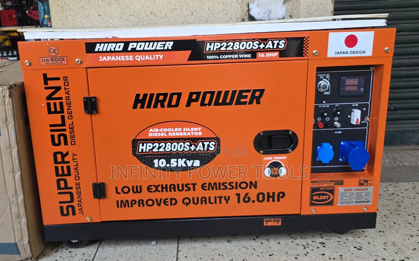 Hiro Power Generator 10.5kva
