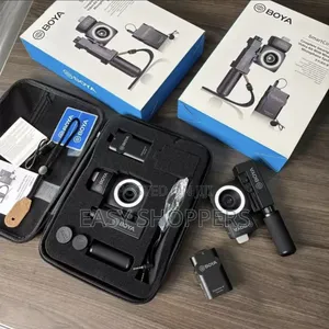 Boya Smartcine Wireless Lavalier Lapel Microphone Smartphone Video Kit