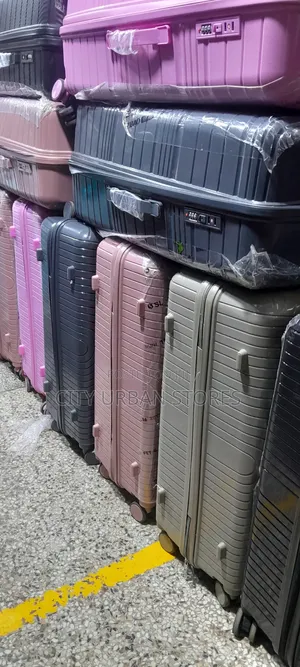 Dfavours Plastic Rubber Large Suitcase