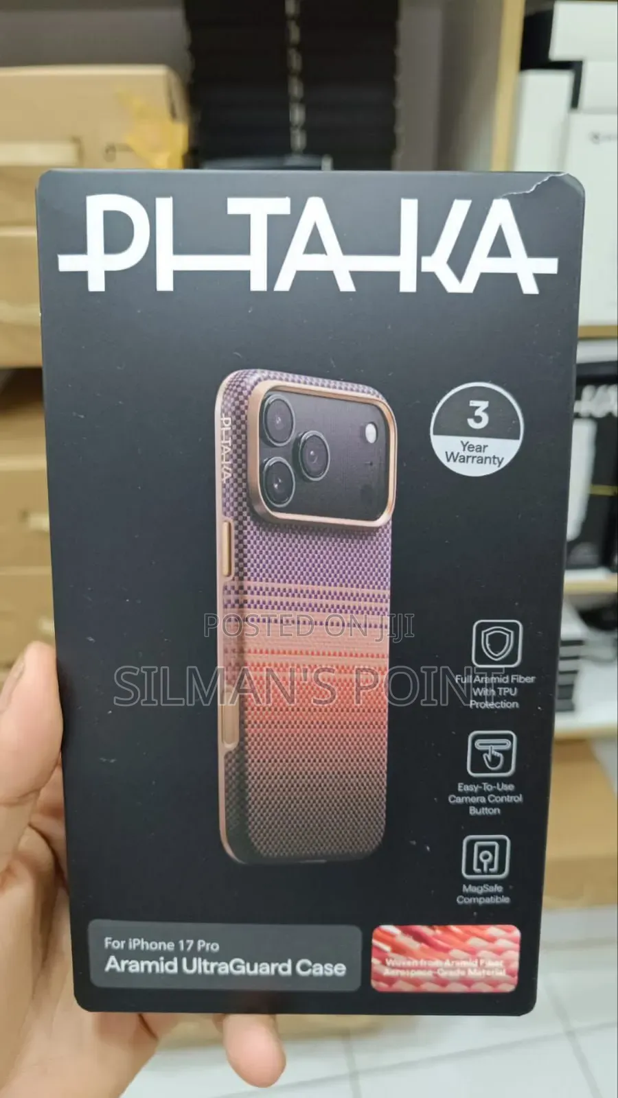 Pitaka Aramid Ultra Guard Case for 17 Pro