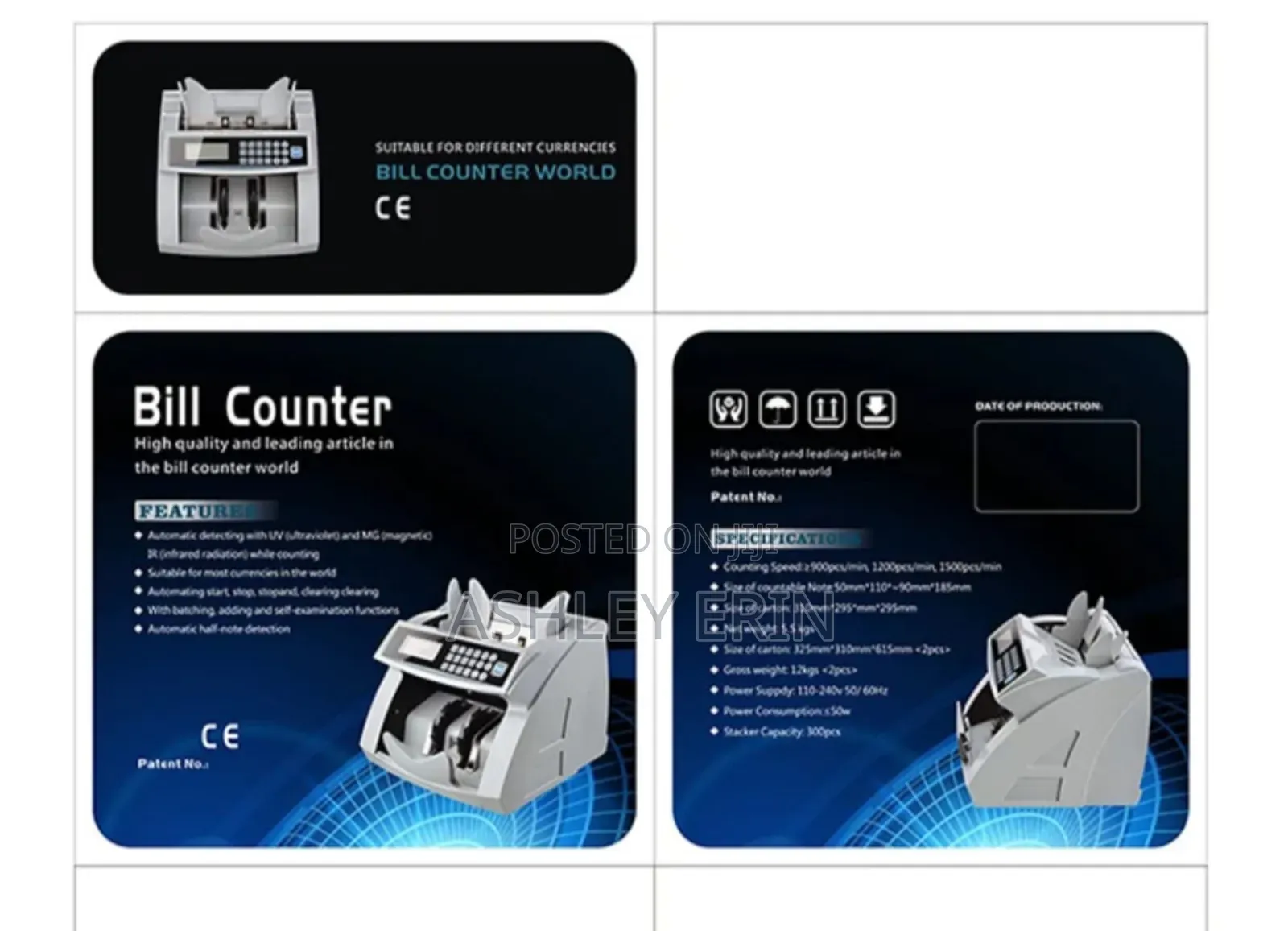 Heavy Duty Currency Counting Machine