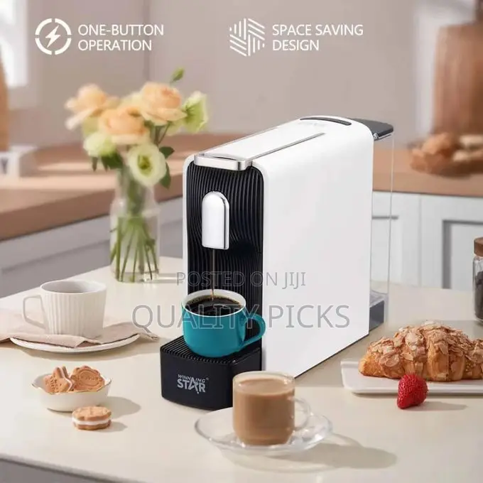 Coffee Machine 19 Bar Home Automatic Drop Instant Capsule
