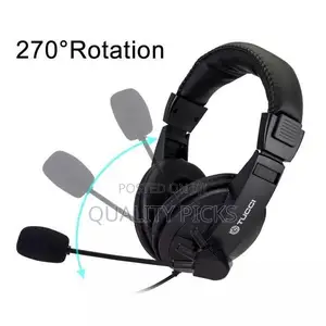 Stereo Gaming Headphons With Microphone for Computer 40mm