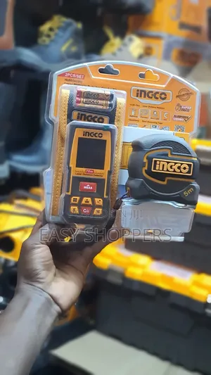 Ingco Laser Distance Detector Kit (70m and 5m Tape)