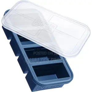 Souper Cubes 1 Cup Silicone Freezer Molds With Lids -