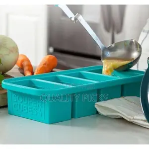 Souper Cubes 1 Cup Silicone Freezer Molds With Lids -