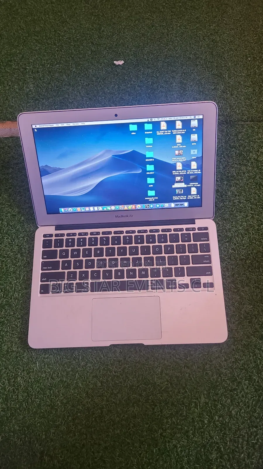 Laptop Apple MacBook Air 4GB Intel Core I5 SSD 128GB