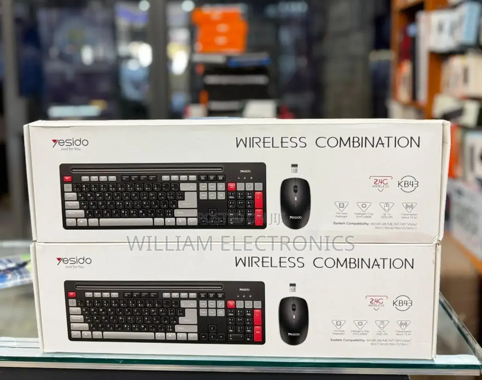 Yesido Wireless Combination Kb43