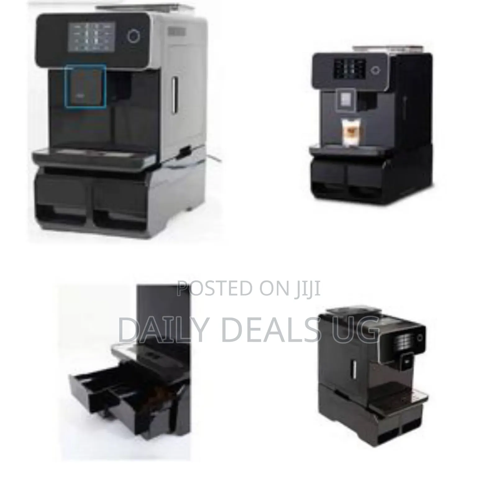 Fully Automatic Bean-to-Cup Espresso Coffee Machine - Multicolor