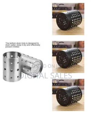 Stainless Steel Cutlery Tin Holder
