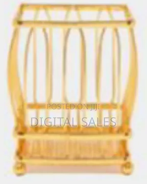 Golden Cutlery Holder
