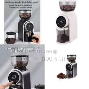 Professional-Grade Conical Burr Coffee Grinder