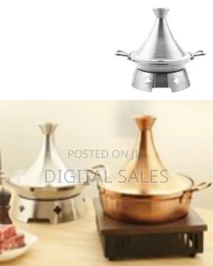 Elegant Metal Tagine Serving
