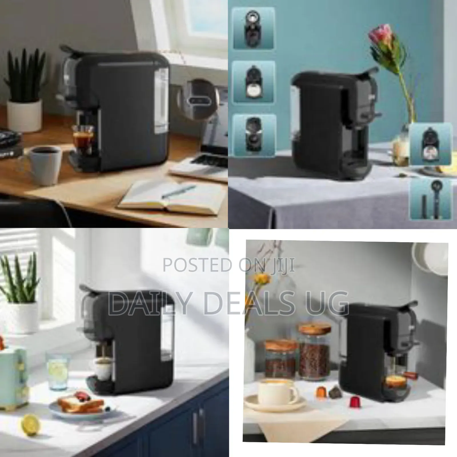 Winning Star Compact 2-in-1 Capsule Coffee Machine