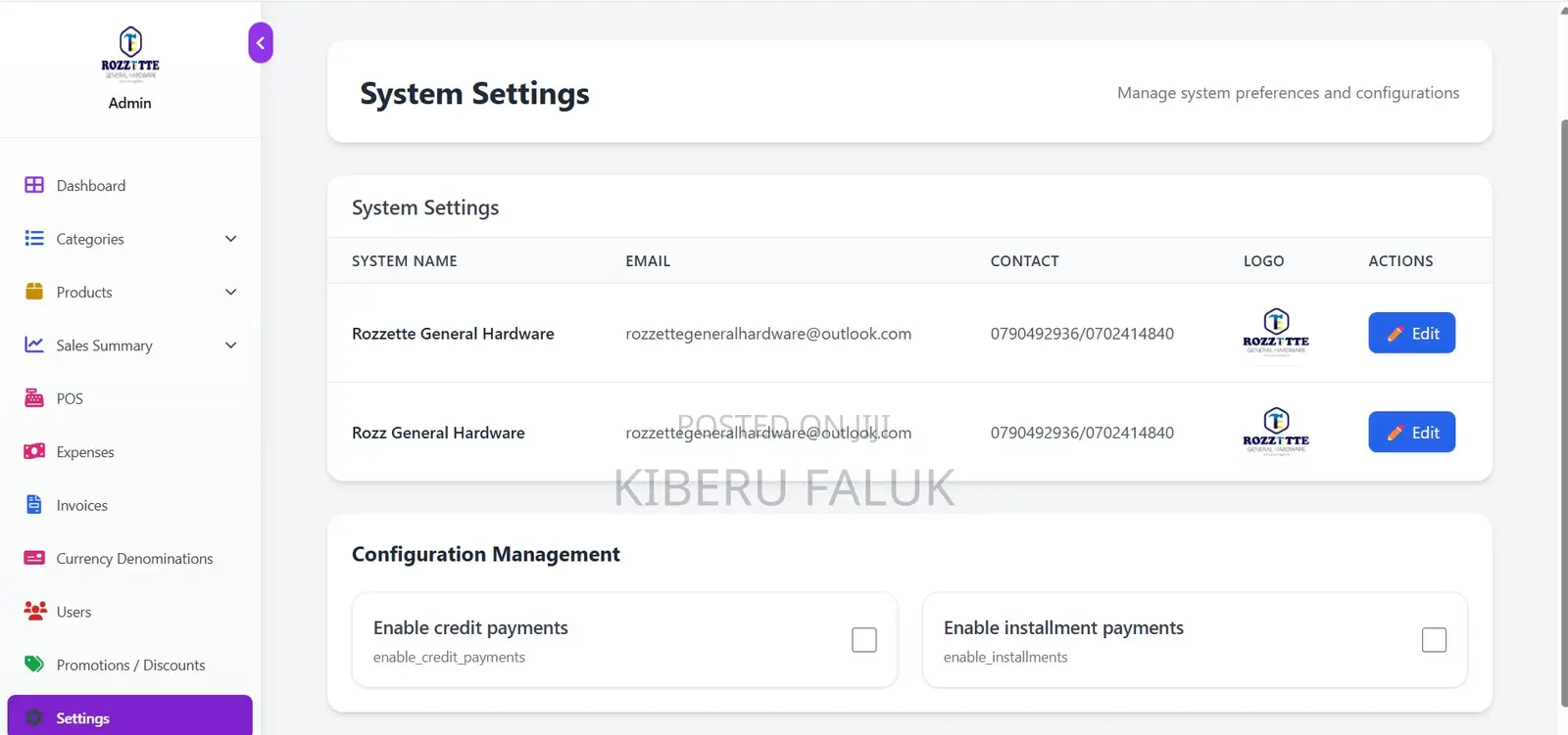 Smart Easy Business Management System