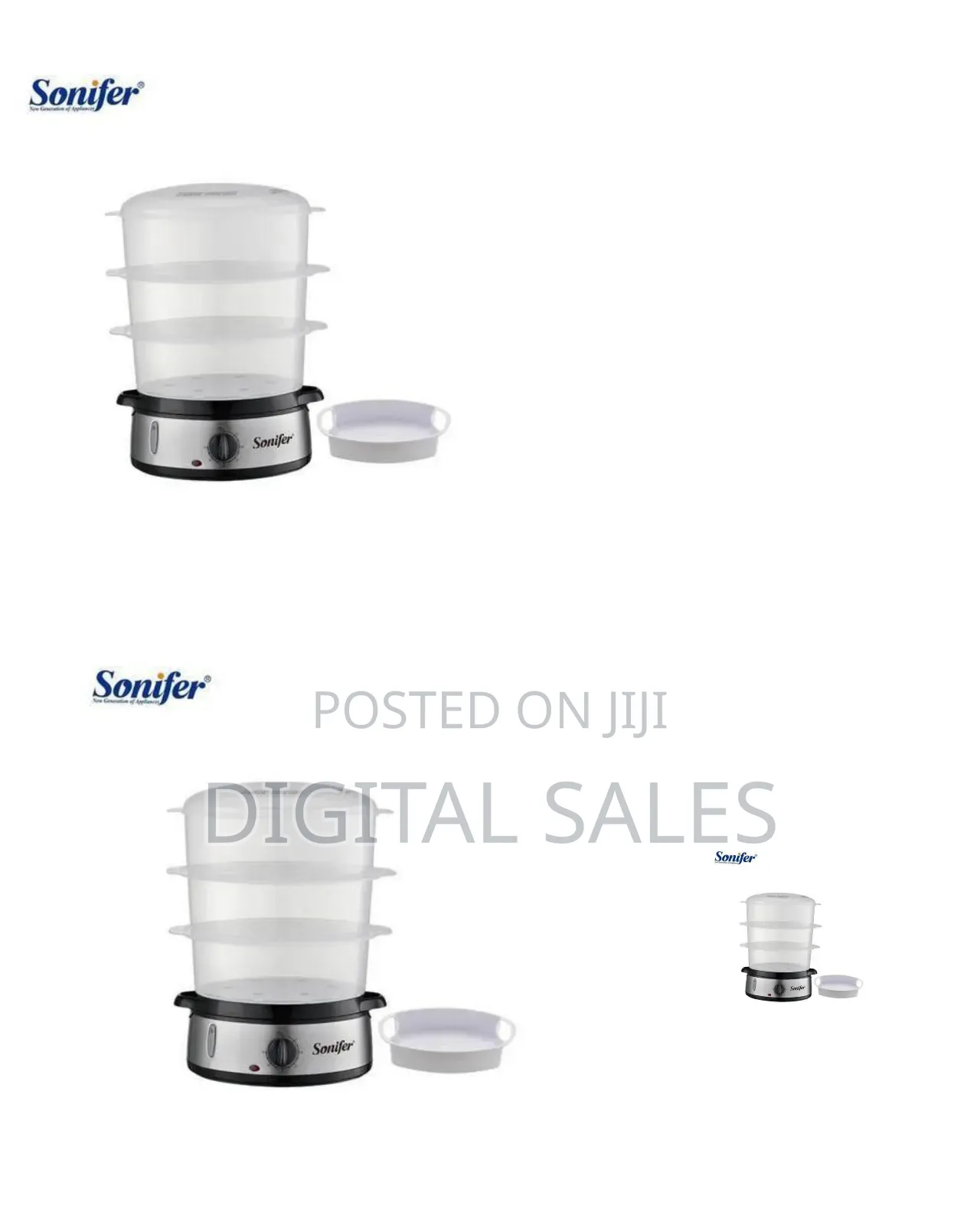 Sonifer 3-Tier Electric Food Steamer