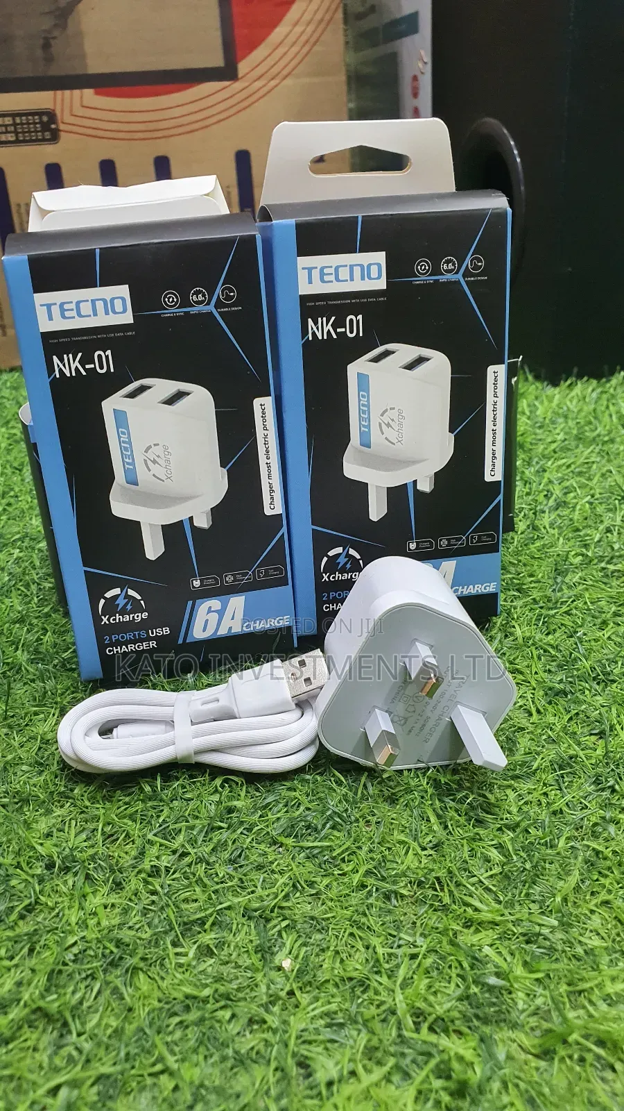 Techno 2 Ports Usb Charger