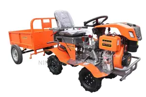 Tractor With Trailer/ Diesel Garden Tiller With Trailer