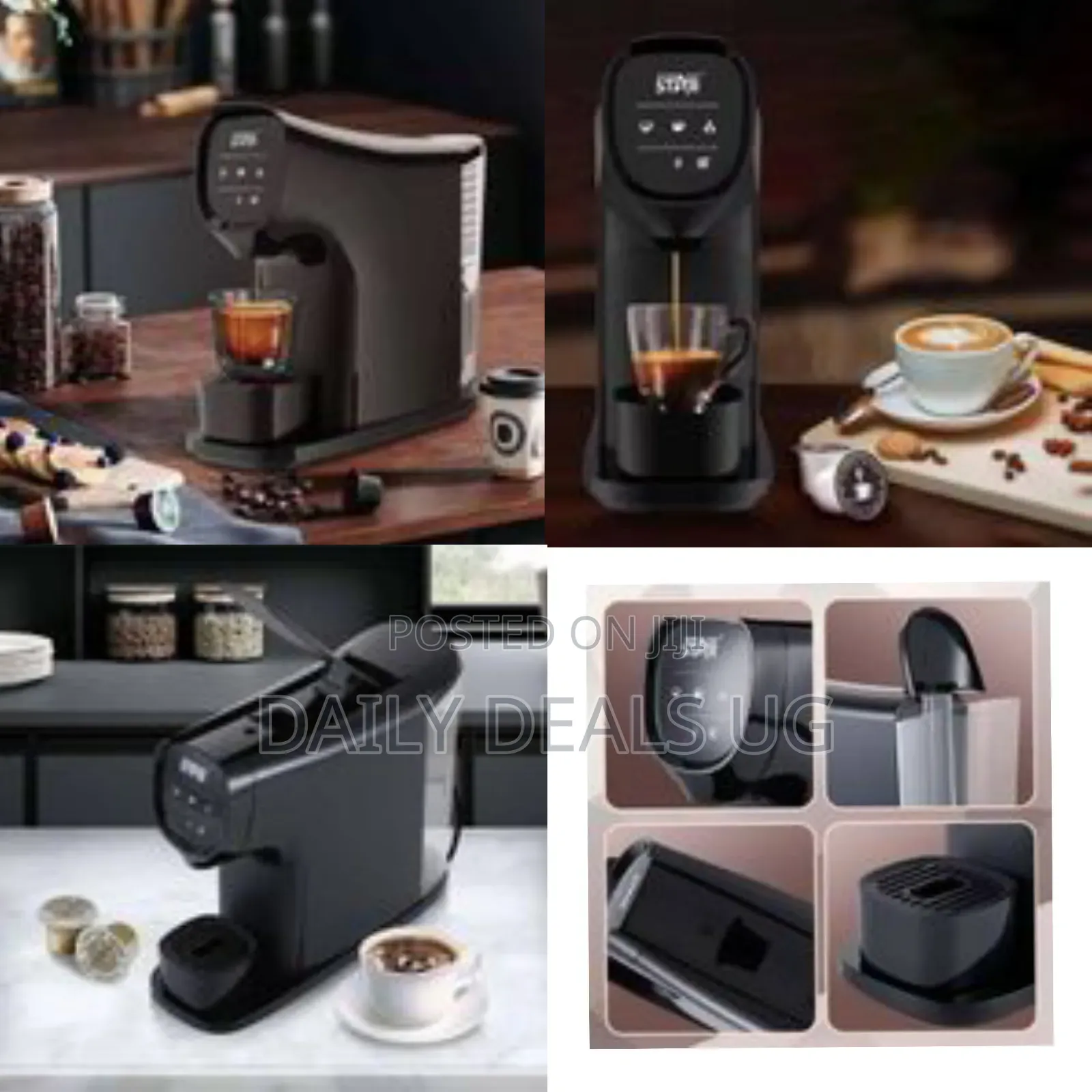 Winning Star Single Serve Coffee Capsule Machine - Multicolor