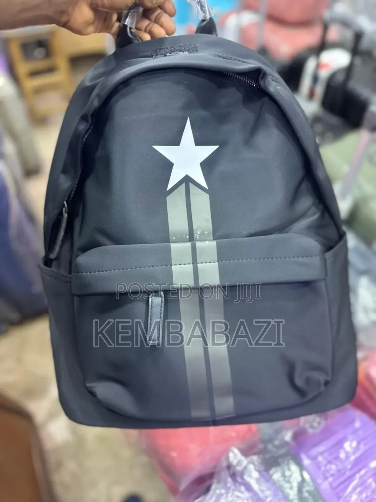 A Givenchy Star Nylon Backpack
