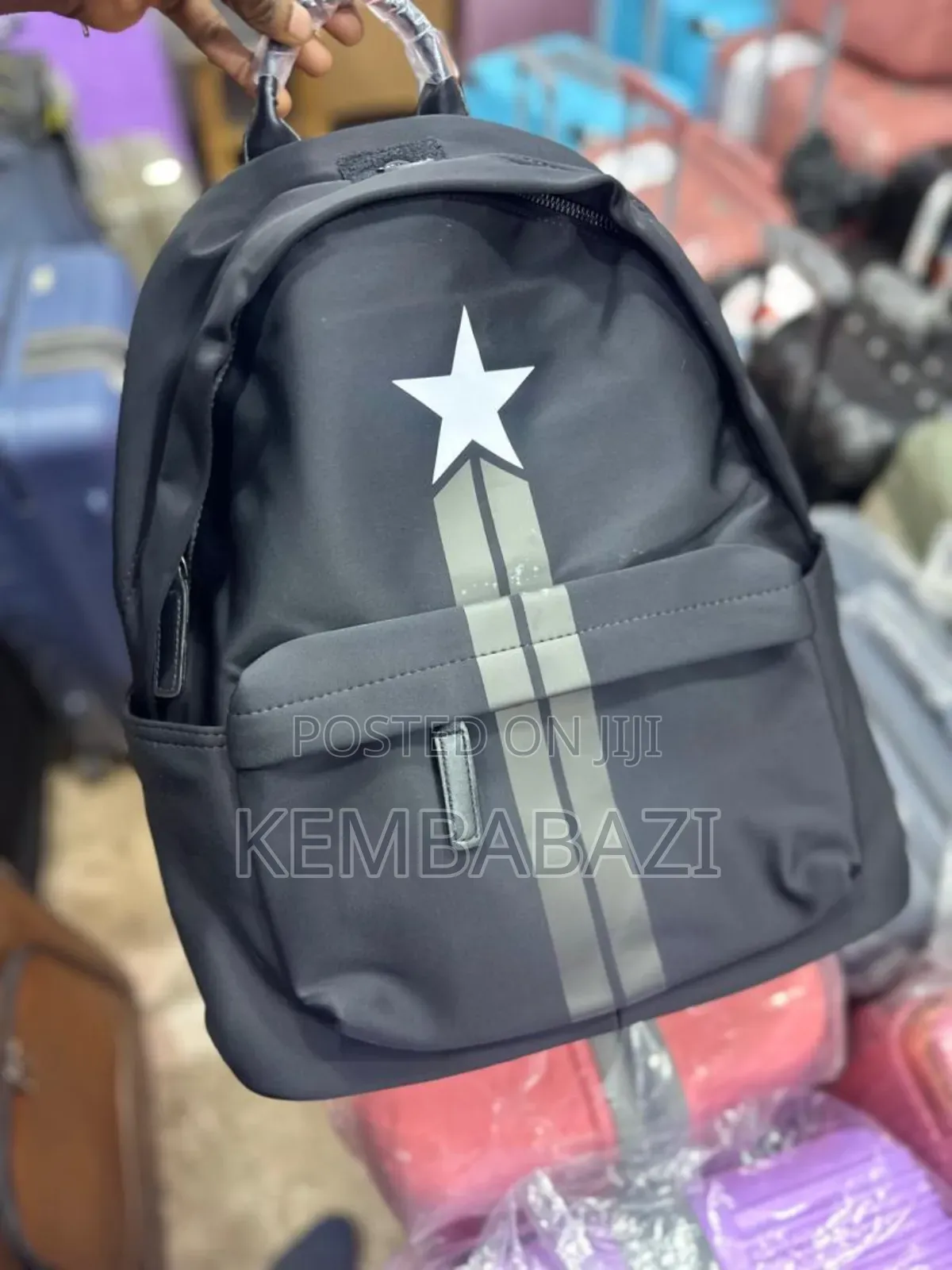 A Givenchy Star Nylon Backpack