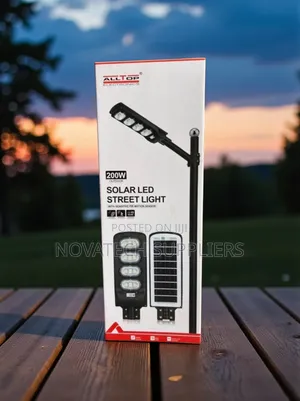 200w All Top Led Solar Street Light for Roads Compounds