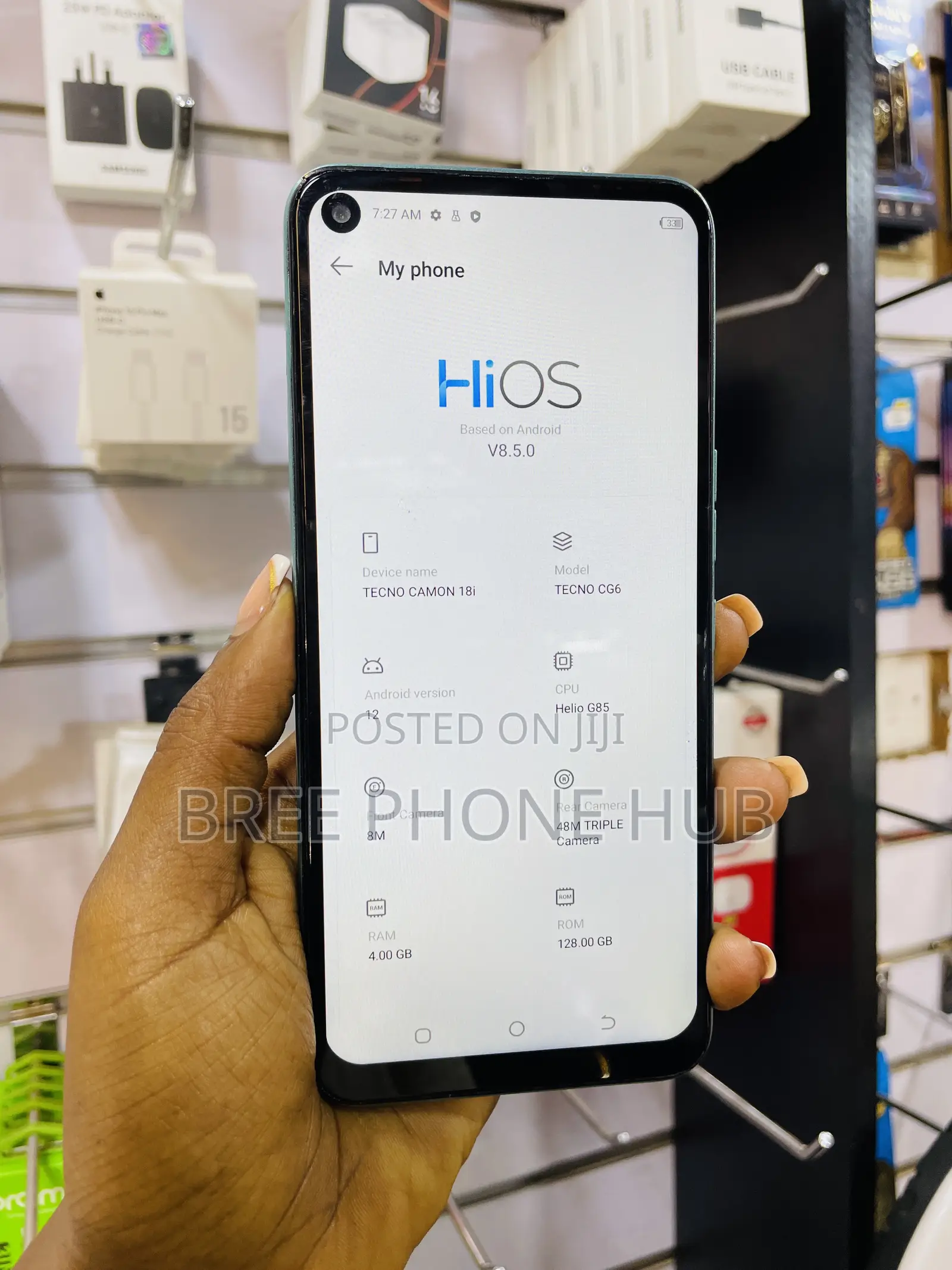 Tecno Camon 17 128 GB Green