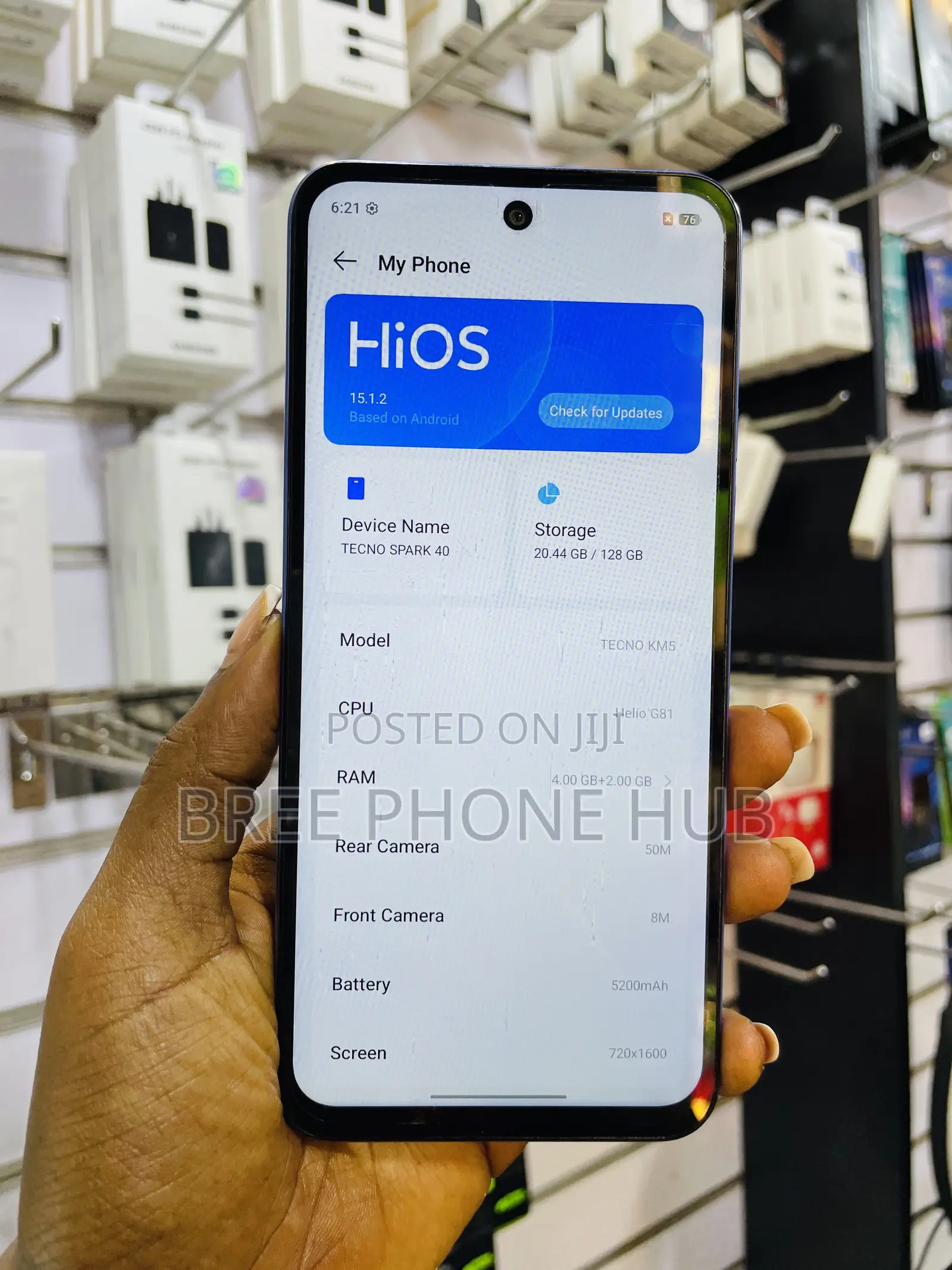 Tecno Spark 40 128 GB Purple