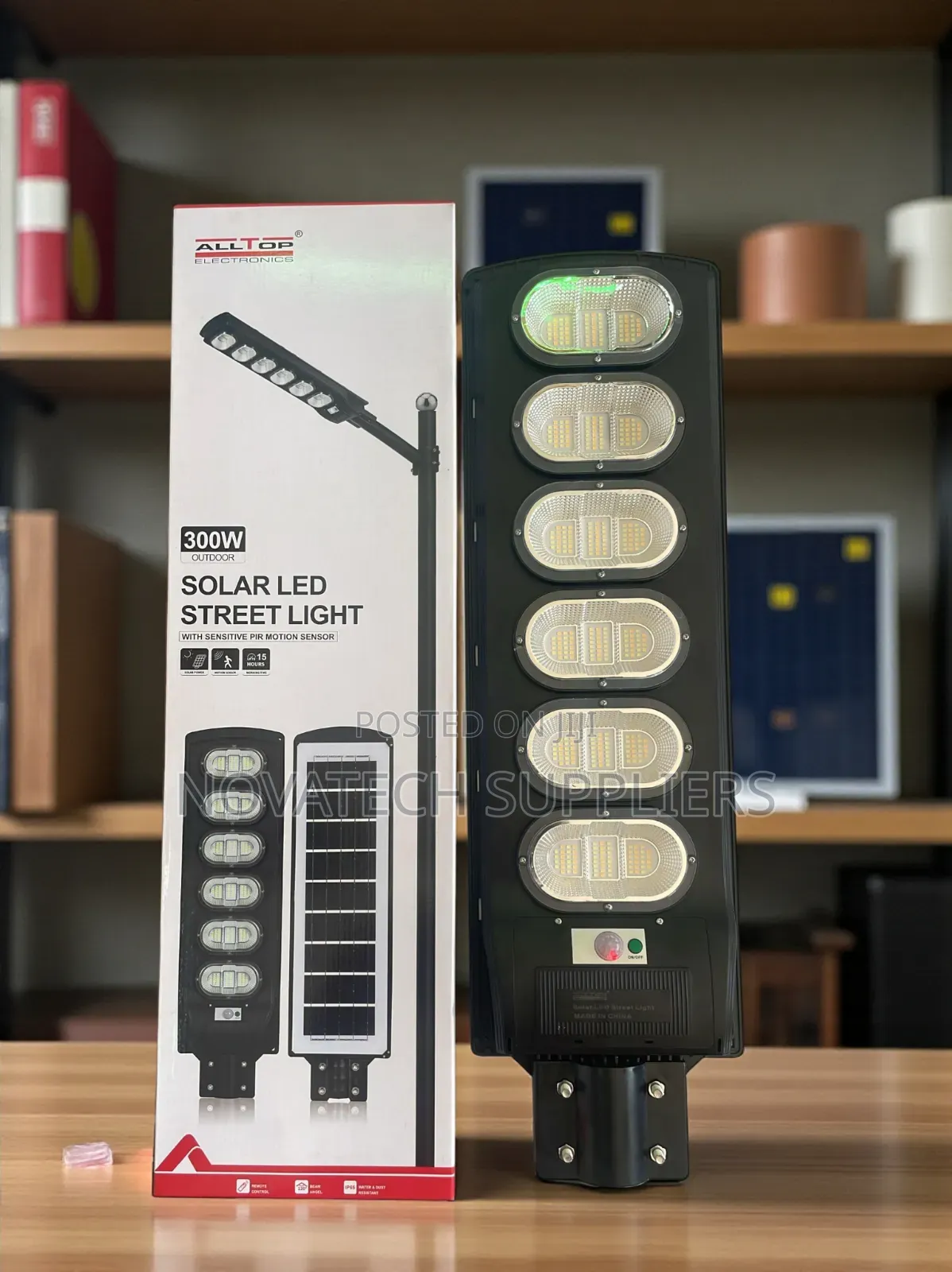300w All Top Smart Automatic Led Solar Street Light
