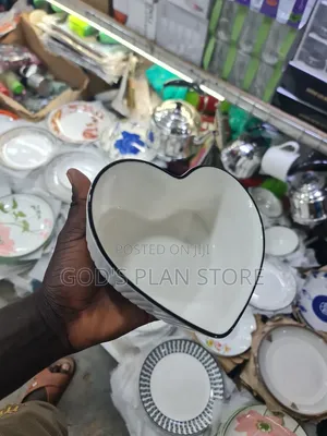 Heart Shaped Ceramic Bowls Ceramic Bowls 12pcs