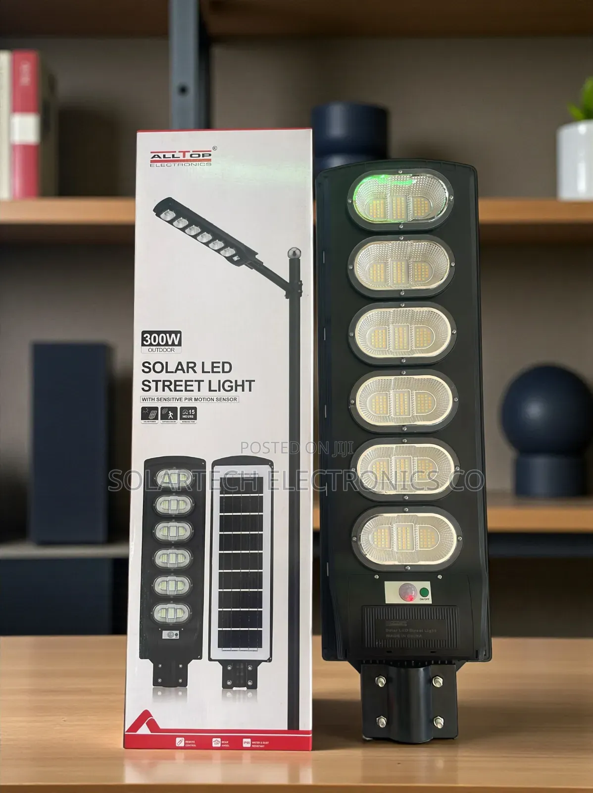 300w All Top Heavy-Duty Outdoor Solar Street Light