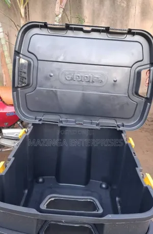 150litrs Addis Black Heavyduty Plastic Storage Boxes