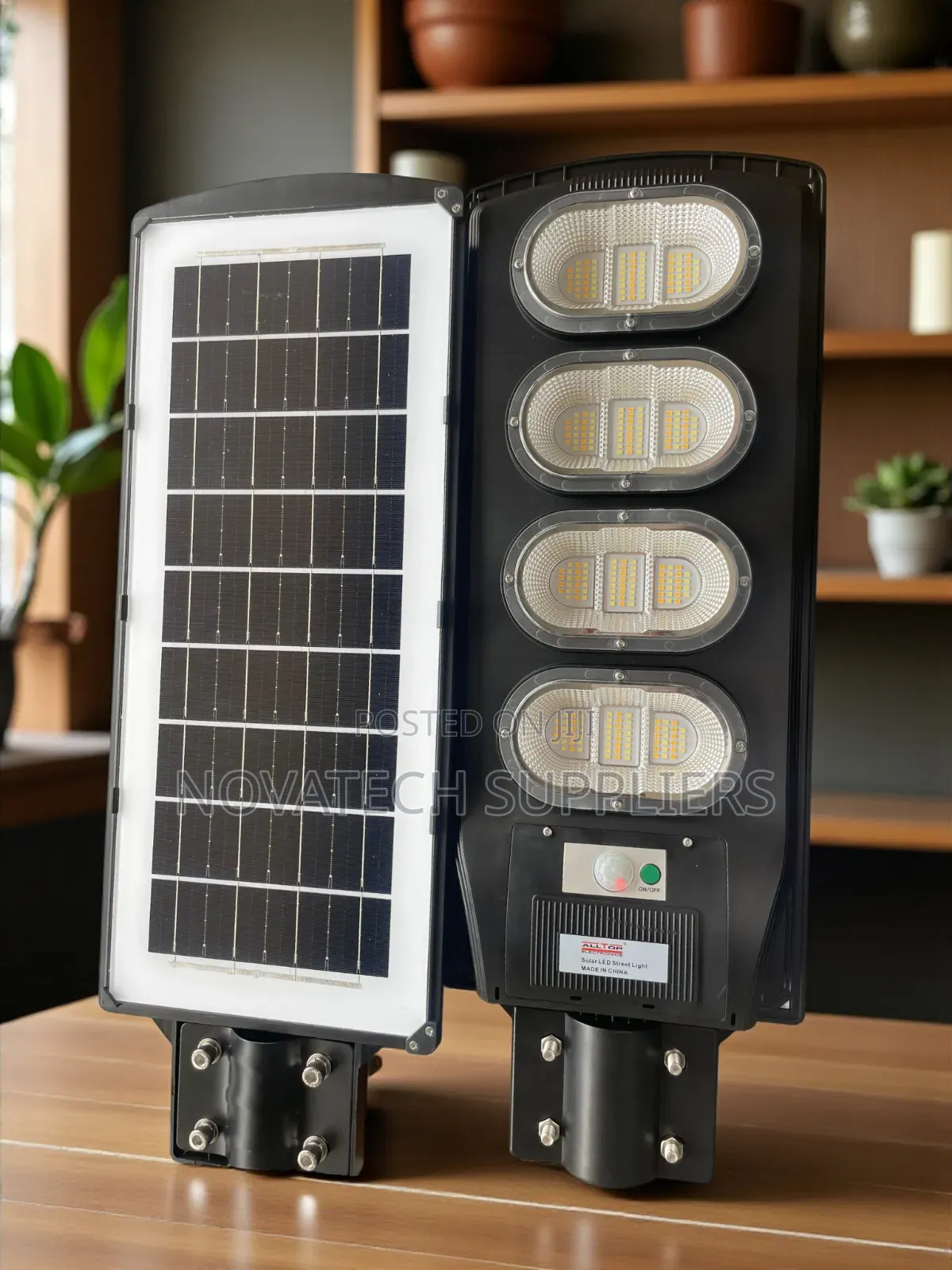 200w All Top Led Solar Street Light – Automatic, Lithium Battery