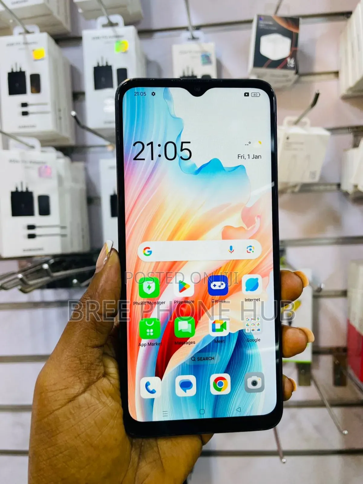 Oppo A18 128 GB Black