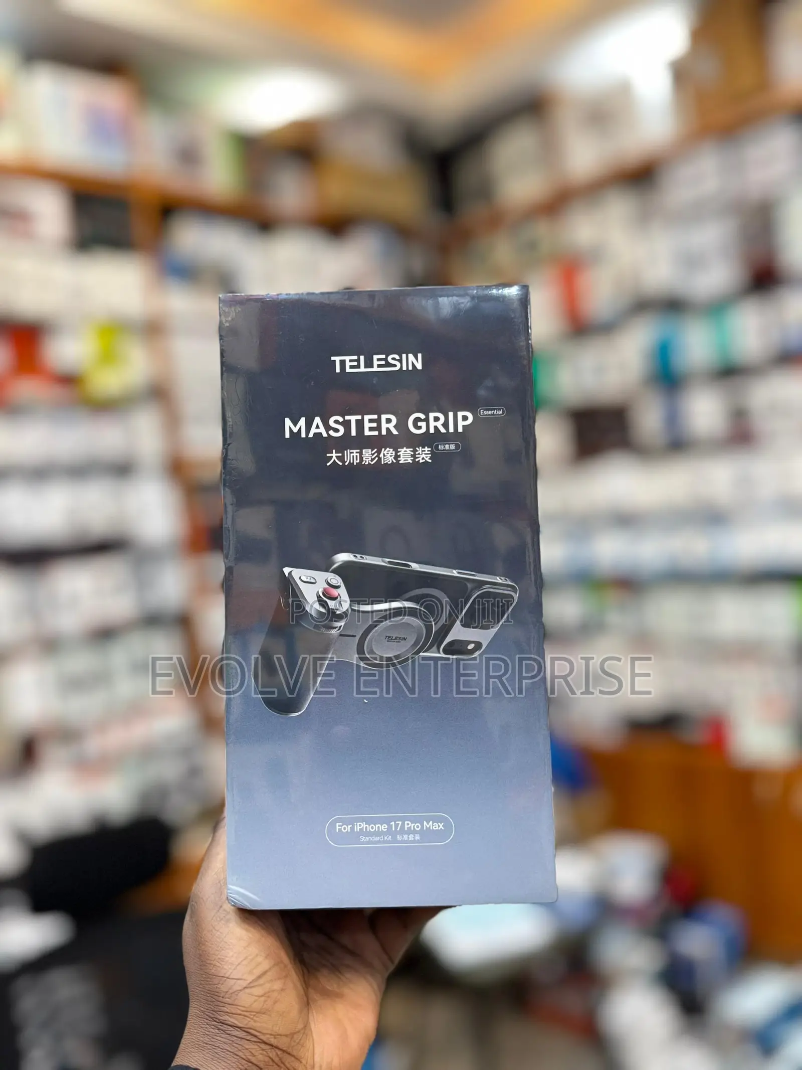 Telesin Magnetic Master Grip Kit for iPhone 17 Pro Max