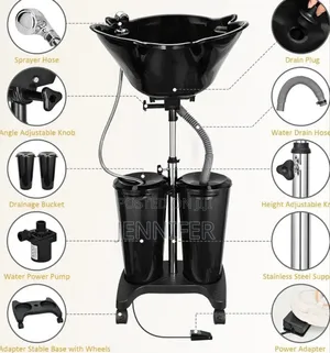 Height Adjustable Shampoo Unit