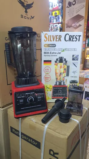 4l Silvercrest Blender With Extra Jar 8 Blades