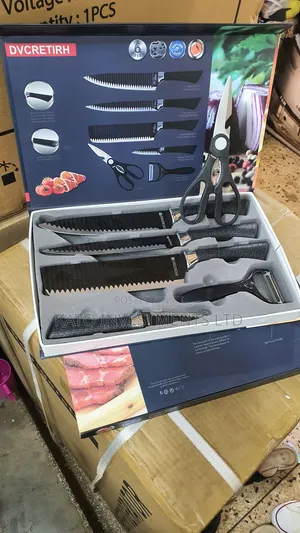 6pc Chef Kitchen Knife Set
