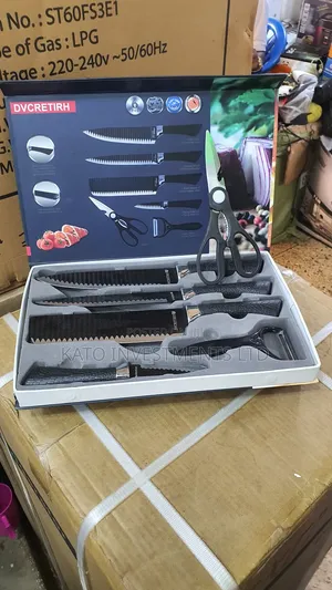 6pc Chef Kitchen Knife Set