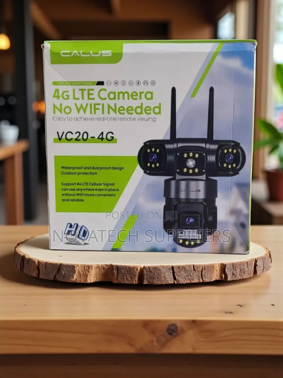 Smart Wifi Security Camera With 4 Lens – Hd Night Vision