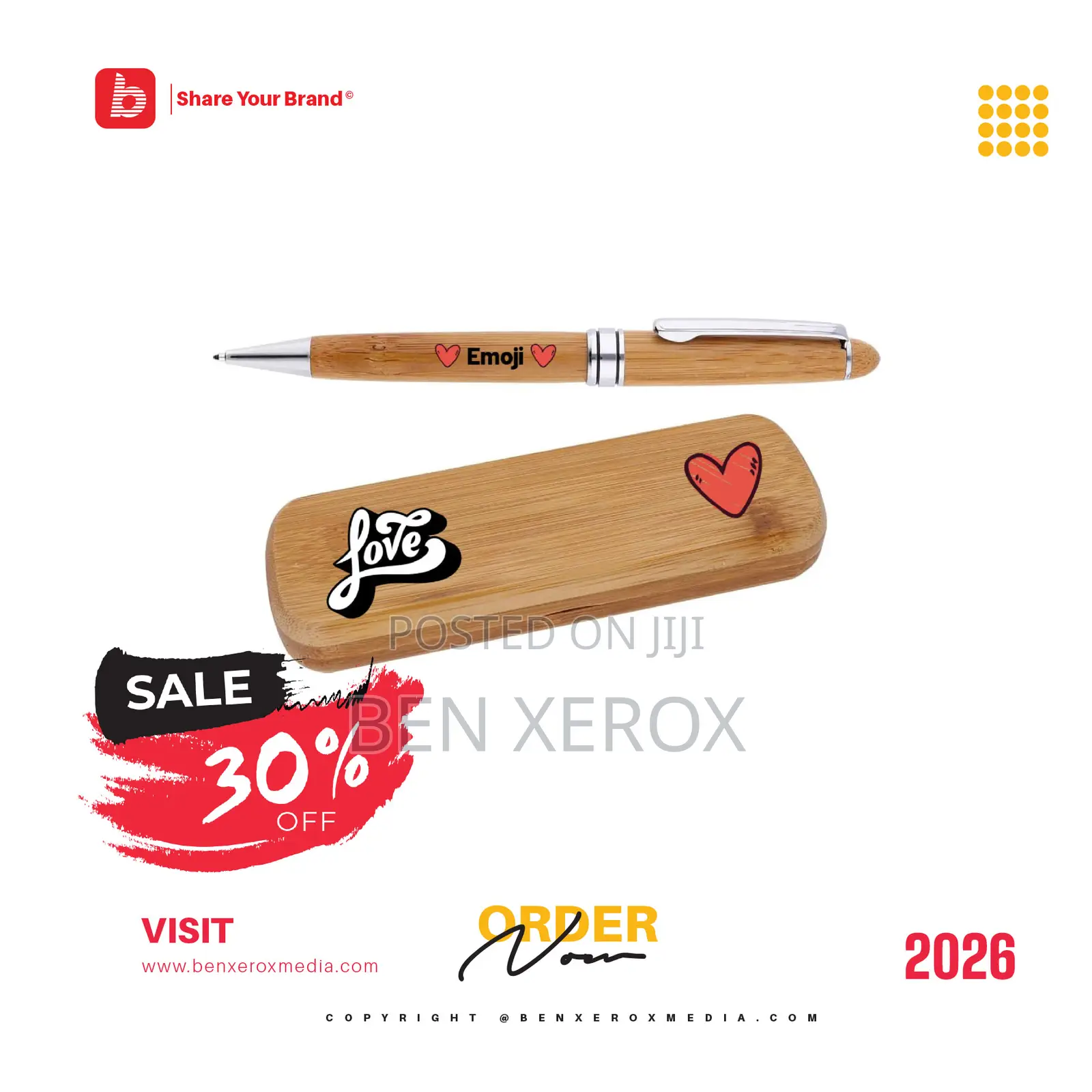 Bamboo Pens(Branded)
