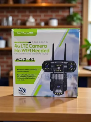 Wireless Wifi CCTV Camera – 4 Lens Wide View