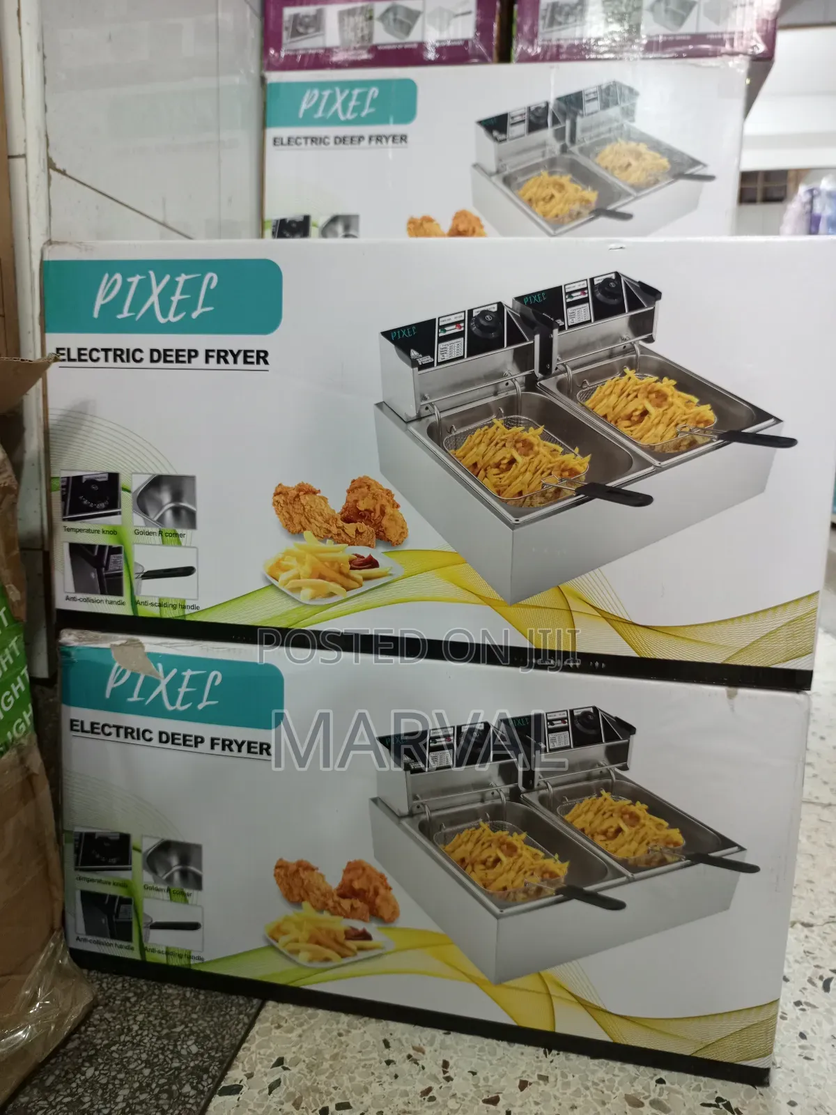 12l Double Electric Deep Fryer.